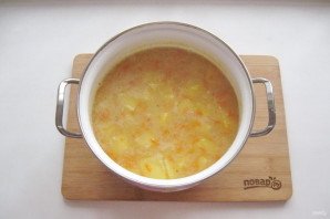 Гороховый суп с индейкой - фото шаг 11