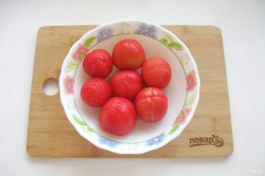 Очищенные помидоры в собственном соку на зиму - фото шаг 6
