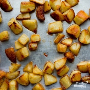 Запеченный картофель кусочками - фото шаг 5