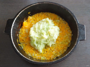 "Ложная" кабачковая икра с кетчупом - фото шаг 5