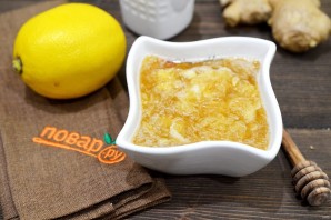 Лимон с медом и имбирем - фото шаг 5