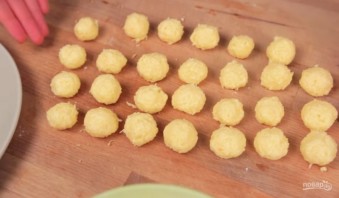 Сырные шарики (2 рецепта) - фото шаг 4