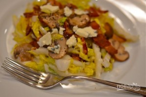 Салат с китайской капустой и сыром - фото шаг 8
