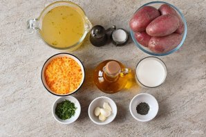 Суп с сыром Чеддер - фото шаг 1