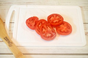 Маринованные баклажаны с моцарелой и томатами - фото шаг 6
