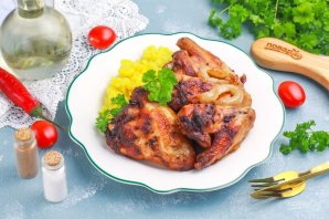 Шашлык из куриных крылышек - фото шаг 8