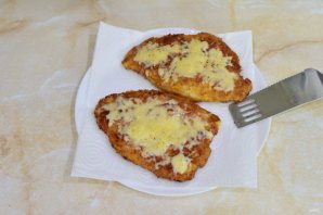 Отбивные из индейки с сыром - фото шаг 9