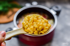 Суп с брокколи и кукурузой - фото шаг 6