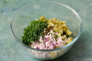 Картофельный салат "Монастырский" - фото шаг 6