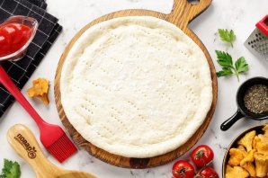 Постное тесто для пиццы - фото шаг 11