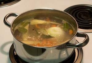 Суп с рыбным филе - фото шаг 4