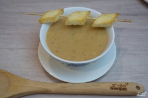 Суп с запеченными баклажанами - фото шаг 6
