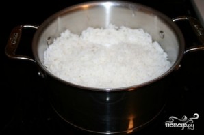 Спаржа с рисом - фото шаг 1