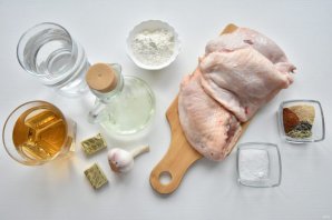 Куриные бедра в соусе - фото шаг 1