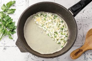 Блины с начинкой - фото шаг 12