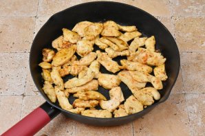 Птитим с курицей и брокколи - фото шаг 3