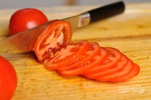 Говядина с баклажанами и помидорами в духовке - фото шаг 11