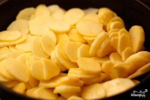Треска с картофелем в духовке - фото шаг 3