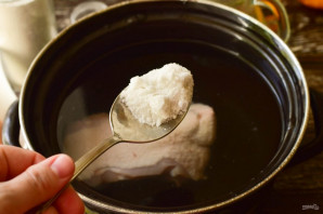 Гороховый суп с лапшой - фото шаг 2