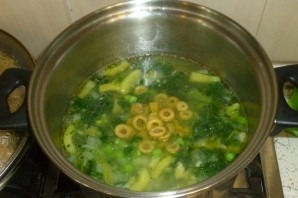 Суп с горошком, пшеном и оливками - фото шаг 5
