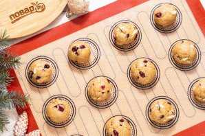 Новогоднее печенье с клюквой - фото шаг 6