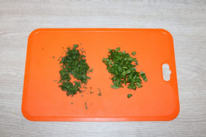 Диетический зелёный салат - фото шаг 6