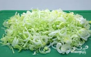 Салат из спаржи с грибами - фото шаг 2