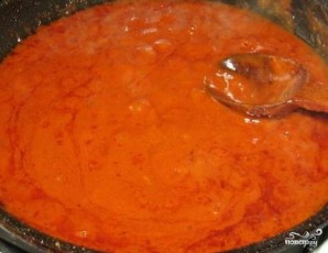 Подливка из томатной пасты - фото шаг 5