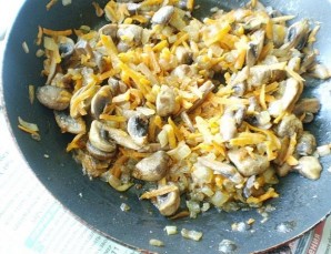 Перец, фаршированный грибами и рисом - фото шаг 5