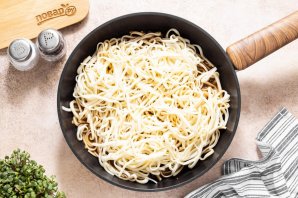 Лапша с соусом мисо - фото шаг 7