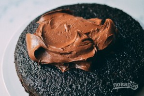 Быстрый рецепт шоколадного торта - фото шаг 9