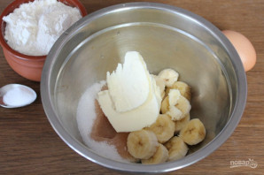 Песочное печенье с бананом - фото шаг 4