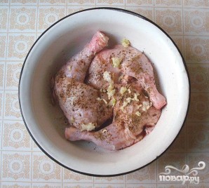 Куриные окорочка в сливовом маринаде - фото шаг 1