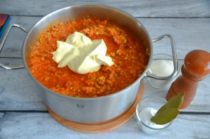 Кабачковая икра на зиму с майонезом - фото шаг 5