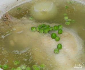 Картофельный суп на мясном бульоне - фото шаг 4