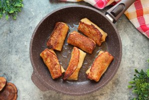 Блины с яблоками - фото шаг 13