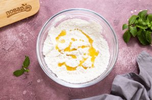 Хворост без яиц - фото шаг 3