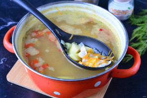 Диетический суп с рисом - фото шаг 8