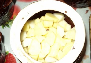 Баранина в горшочках с картофелем - фото шаг 2