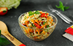 Осенний витаминный салат - фото шаг 7