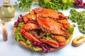 Краб в духовке - фото шаг 9