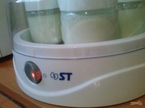 Йогурт в йогуртнице "Сатурн" - фото шаг 6
