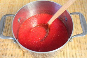 Жареные баклажаны в томатном соусе на зиму - фото шаг 4