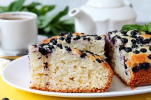 Черничный пирог - фото шаг 13