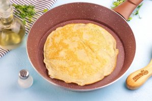 Блины на кефире заварные - фото шаг 5