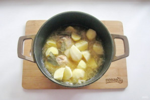 Азербайджанский суп из курицы - фото шаг 9