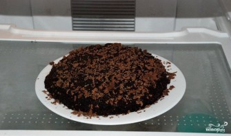 Шоколадный торт на скорую руку - фото шаг 17