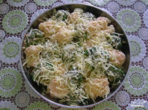 Цветная капуста с брокколи запеченная с сыром - фото шаг 3