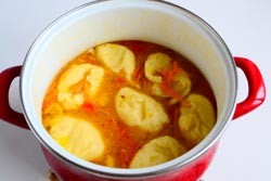 Постный суп с клецками - фото шаг 6