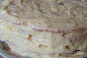 Сырный торт на сковороде - фото шаг 4